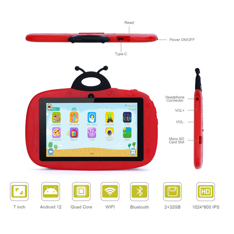 C idée Android 12 tablette pour enfants Expand 512GB double caméra 7 pouces tablette PC CM77
