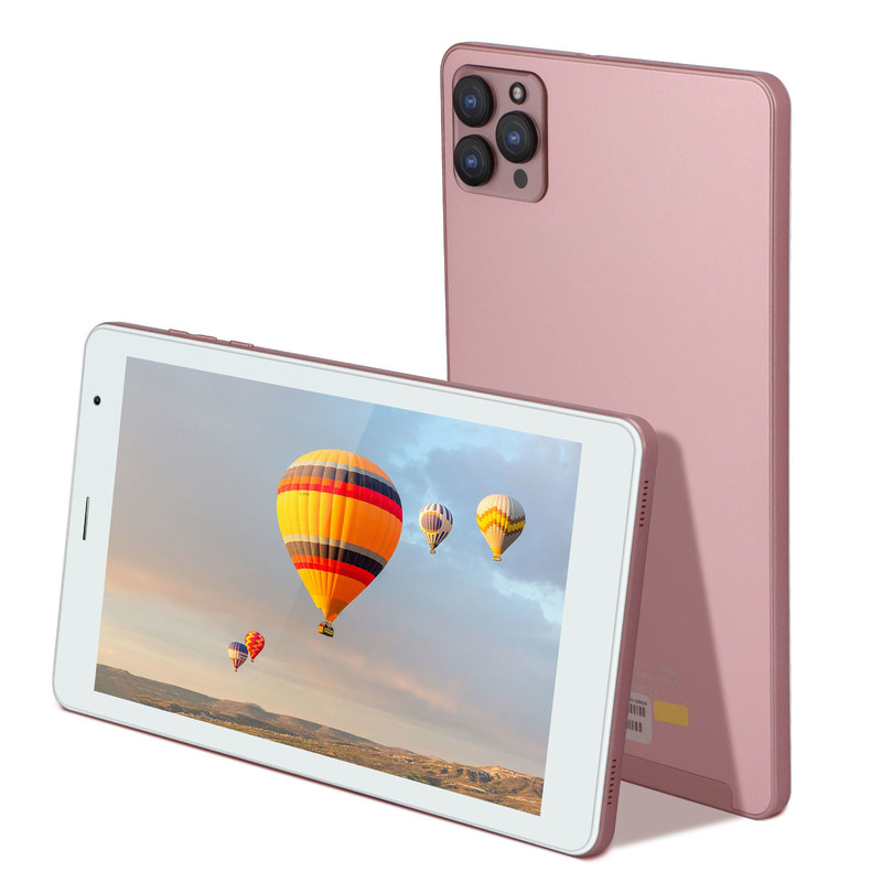 C idée Android 12 C idée 8 Smart Tablet PC avec boîtier ROM de 512 Go WiFi 1280x800 Résolution HD Écran tactile CM813-Rose