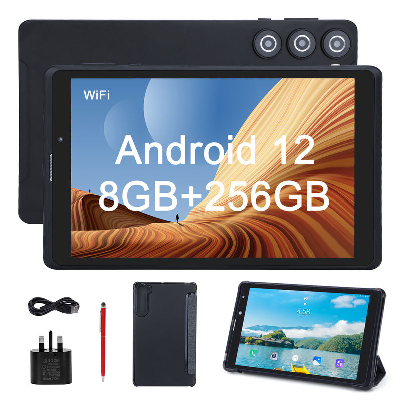 C idée Adultes Noir Android 8 pouces Tablette PC CM835 MTK Puce 256GB Grand stockage Prend en charge le GPS