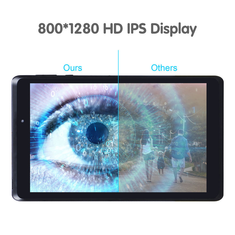 C idée Tablette portable 8 pouces Android 13 avec écran bleu WiFi 32 Go + 64 Go HD étendu IPS CM825