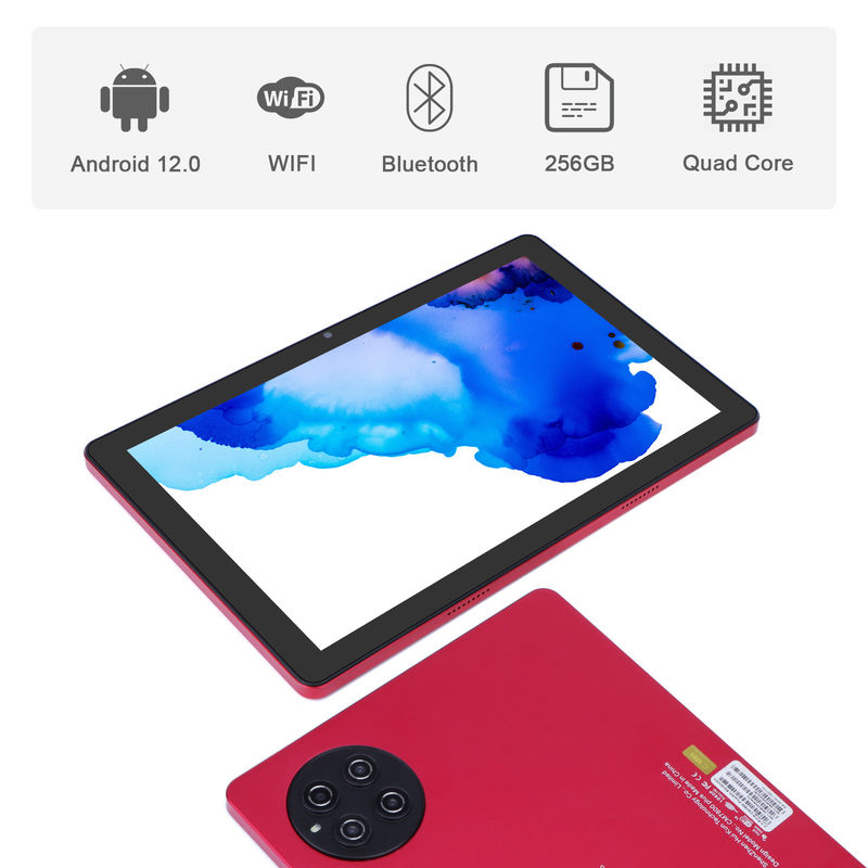 C idée 9,7 pouces Android 12 Tablet 8 Go de RAM 512 Go de ROM Modèle CM7800 Rouge