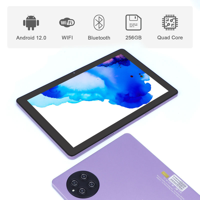C idée 9,7 pouces Android 12 Tablet 8 Go de RAM 512 Go de ROM Modèle CM7800 Pourpre