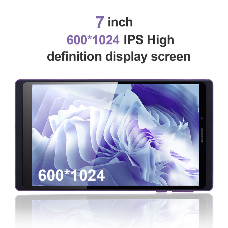 C idée 7 pouces 6 + 128GB 6000mAh Android Tablet PC avec carte SIM pour les étudiants CM525 violet