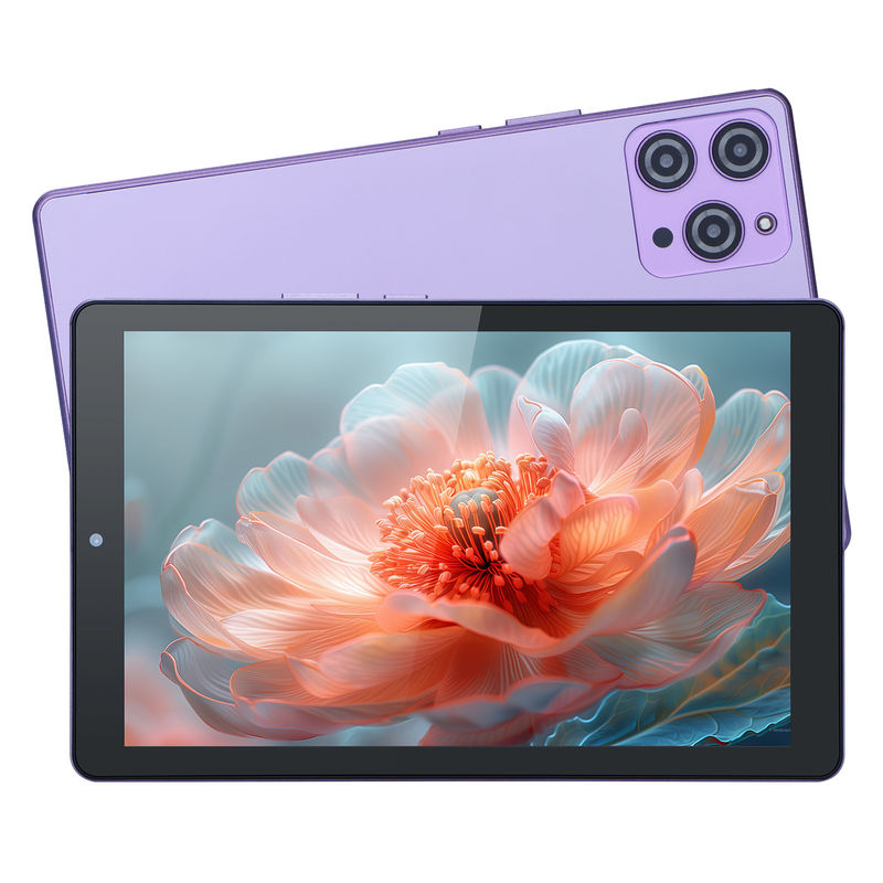 C idée Tablette Android 12 de 9 pouces 8 Go de RAM 512 Go de ROM 5 MP + 8 MP Tablette WIFI à double caméra avec carte SIM CM915 (violet)