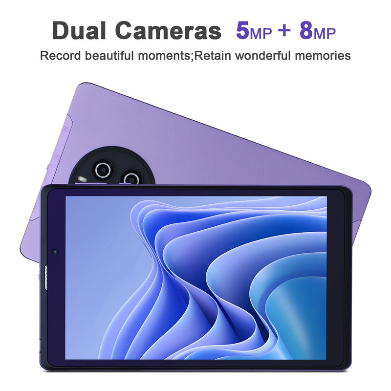 C idée Tablette Wi-Fi portable de 8 pouces 8+512GB 800*1280 IPS Tablette Android quad-core PC avec carte SIM CM815