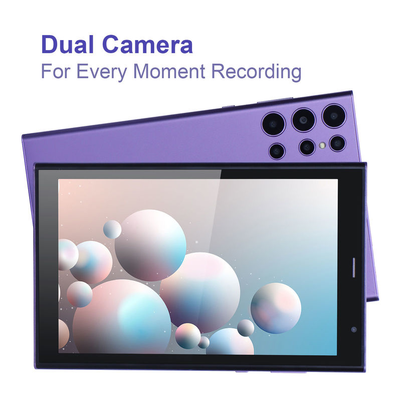 C idée Tablette Android de 8 pouces PC 8 Go de RAM 512 Go de ROM Quad Core 800 * 1280 Tablettes HD avec carte Wifi / SIM CM822 (violet)