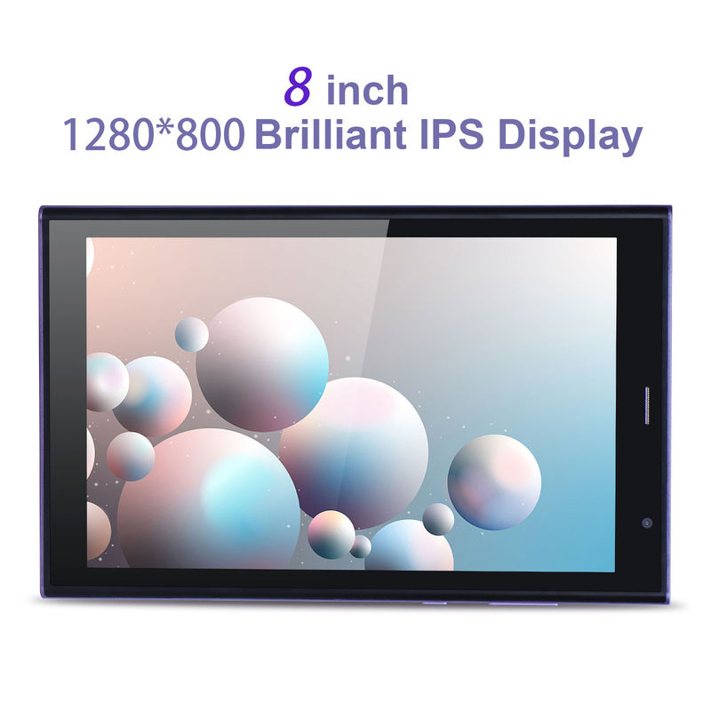 C idée Tablette Android de 8 pouces PC 8 Go de RAM 512 Go de ROM Quad Core 800 * 1280 Tablettes HD avec carte Wifi / SIM CM822 (violet)