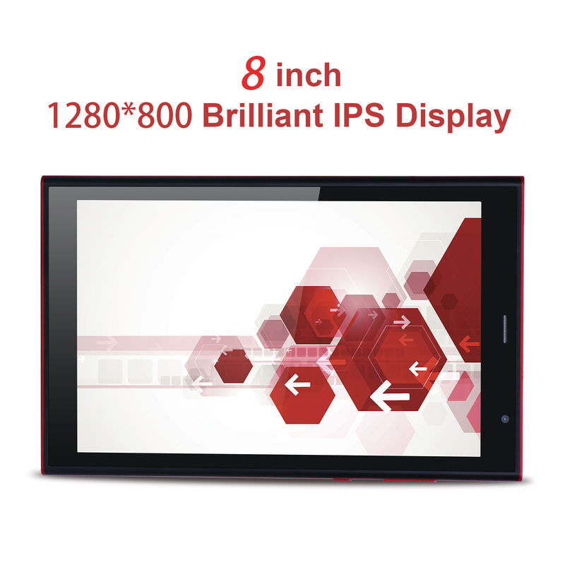 C idée Tablette Android de 8 pouces PC 8 Go de RAM 512 Go de ROM Quad Core 800 * 1280 Tablettes HD avec carte Wifi / SIM CM822 (rouge)
