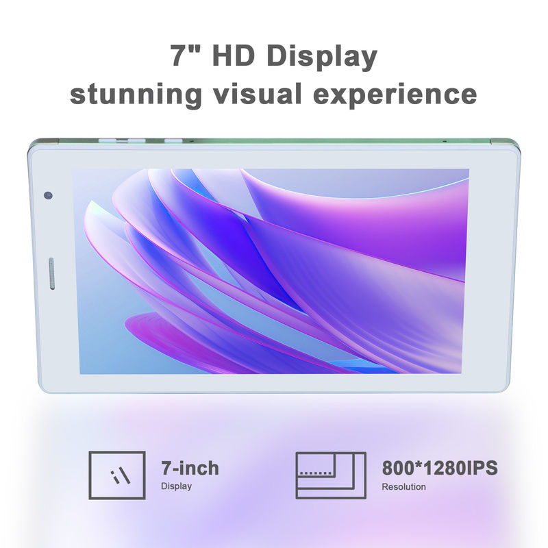 C idée 7 pouces Android Smart Tablets 8+512GB Quad Core WiFi Tablette à écran tactile HD CM513 ((vert)