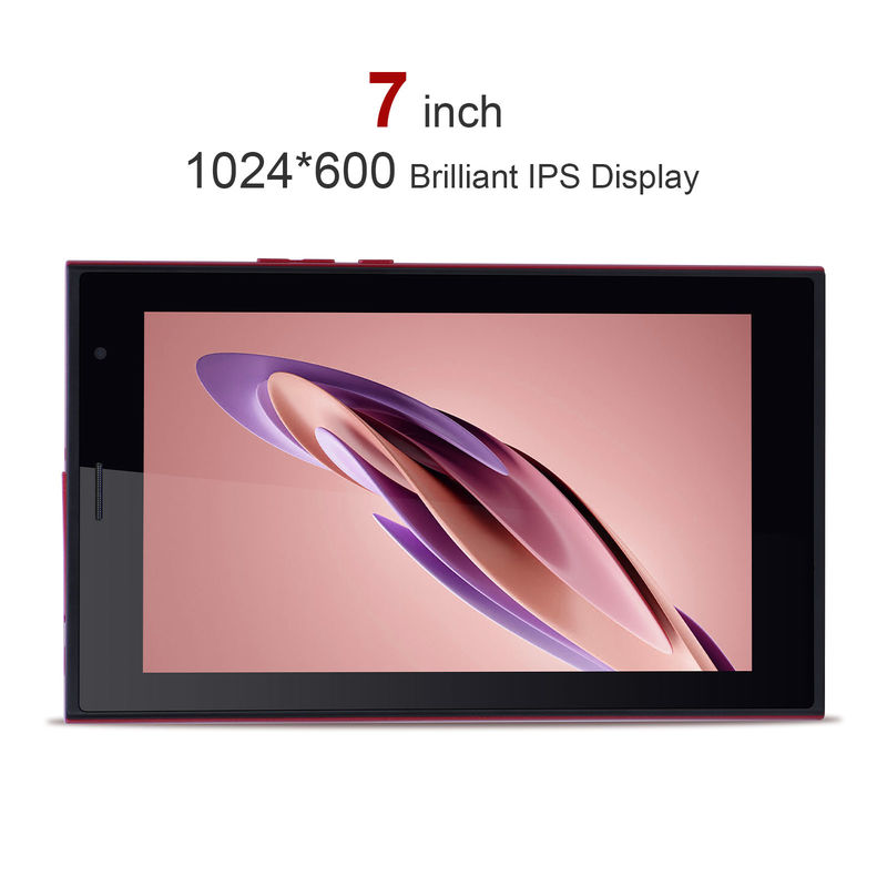 C idée PC tablette Android 7 pouces avec 6 RAM + 128 ROM stockage 6000mAh Durée de vie de la batterie pour les enfants et les adultes CM522 rouge