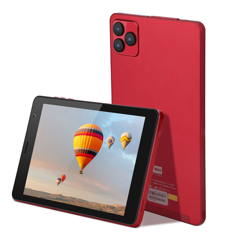 C idée 1280x800 IPS 8 pouces Tablette Android HD écran tactile GPS Wifi Double caméra 8000mAh Batterie CM813-rouge