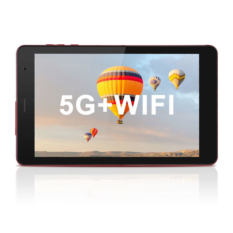 C idée Android 12 C idée 8 Smart Tablet PC avec boîtier ROM de 512 Go WiFi 1280x800 Résolution HD Écran tactile CM813-Rose