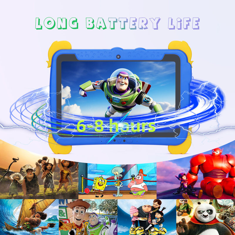 C idée Tables pour enfants 10,1 pouces Android 12 Tablette pour enfant 4 Go de RAM 64 Go de ROM Protection oculaire Écran tactile P1150
