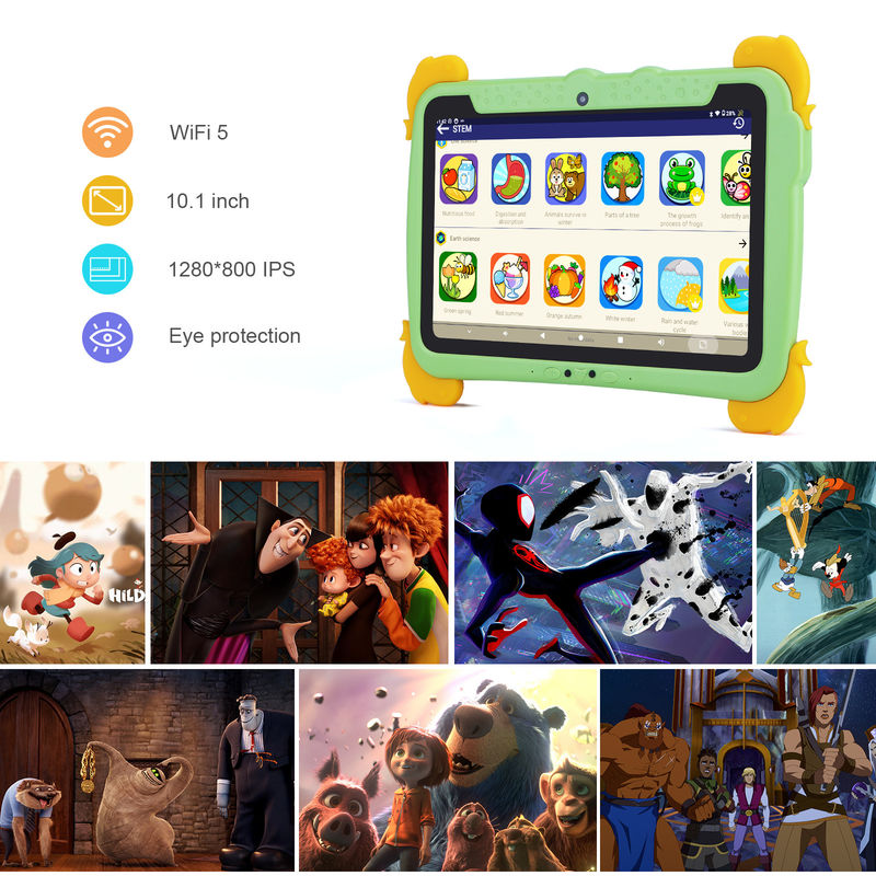 Idée C 10,1 pouces Tablette pour enfants avec boîtier de protection pour les yeux ips Écran HD Pré-installation IWAWA P1150