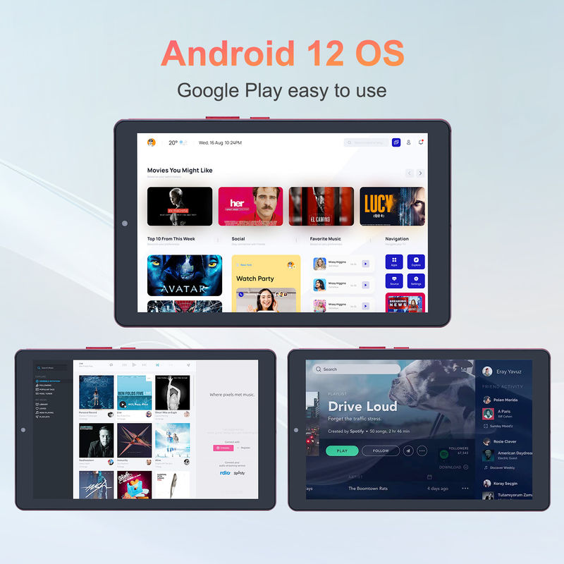 C idée 9 pouces Tablet PC Android Avec carte SIM 1024x600 IPS Écran affichage Wifi GPS pour les adolescents Étudiant CM915