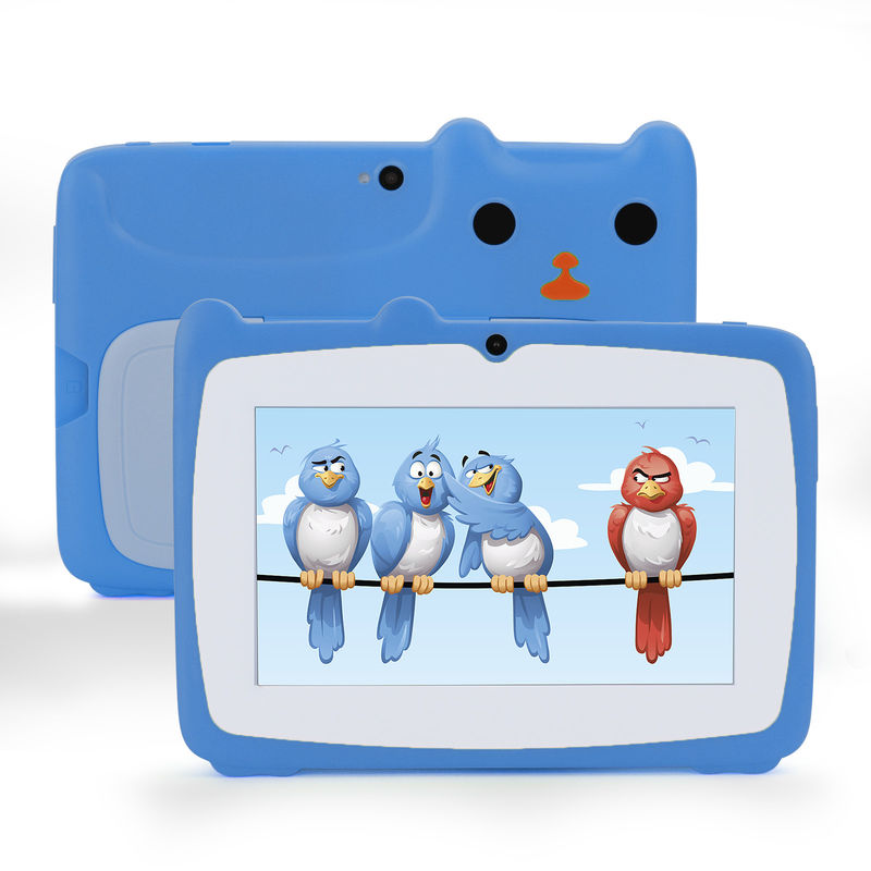 C idée Tablette d'étude Kidspad 7 pouces avec boîtier adapté aux enfants 4 Go + 64 Go Quad Core 600 X 1024 IPS CM80 Bleu