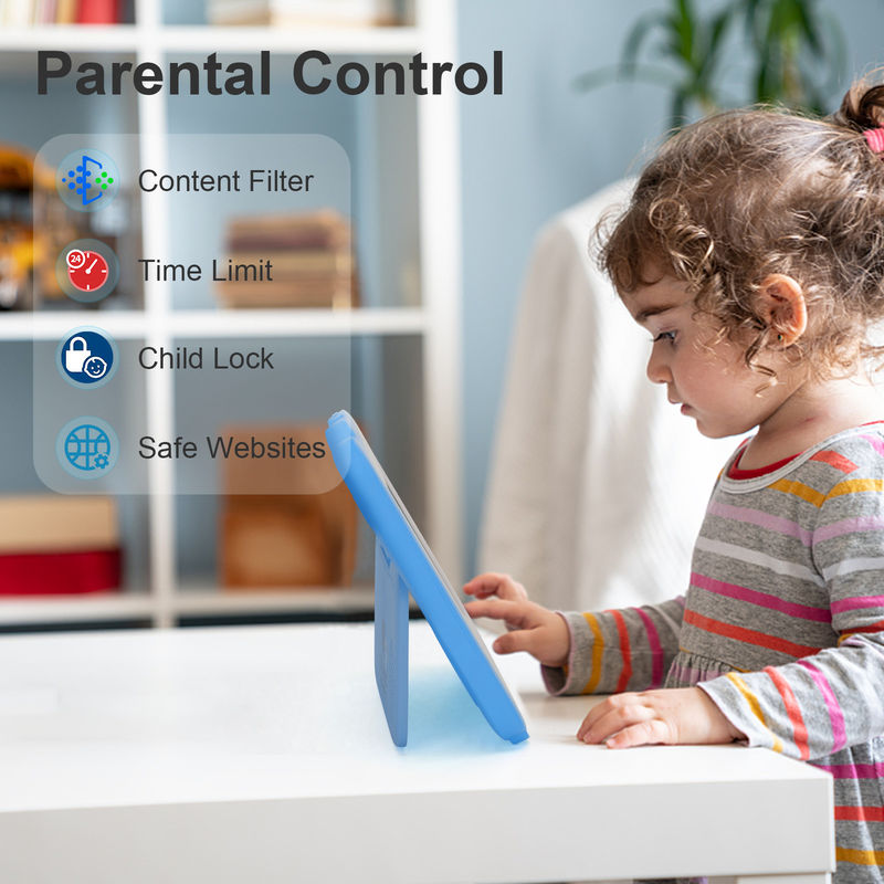 C idée Tablette d'étude Kidspad 7 pouces avec boîtier adapté aux enfants 4 Go + 64 Go Quad Core 600 X 1024 IPS CM80 Bleu