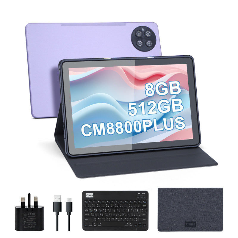 C idée 8 Go de RAM 512 Go de ROM Smart Tablet PC avec clavier et souris CM8800plus