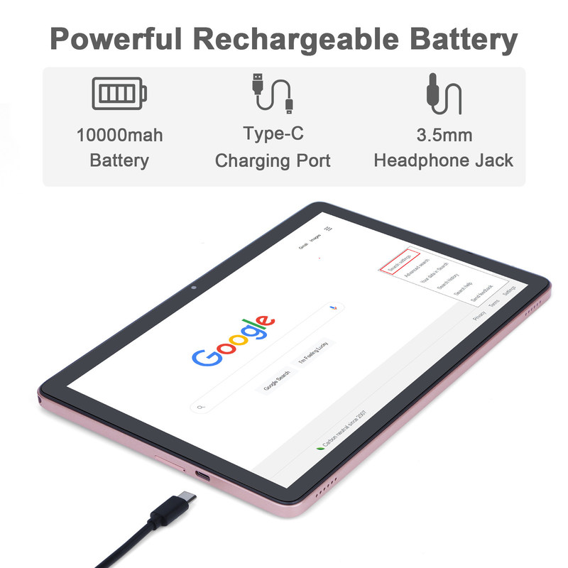 C Idea Android 8 Go de RAM 512 Go de ROM 10.1 pouces Tablette avec clavier pour l'école CM8800plus