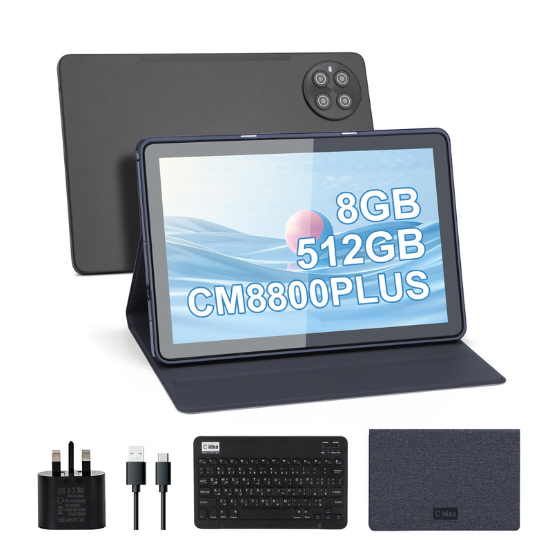 C idée 5G WiFi Android Tablette avec écran tactile PC avec souris clavier pour l'école CM8800plus