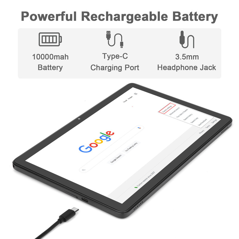 C idée 5G WiFi Android Tablette avec écran tactile PC avec souris clavier pour l'école CM8800plus