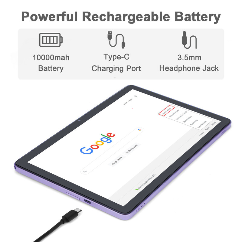 C idée 10.1 pouces Longue Tablette Durable 512 Go de stockage Tablette éducative pour l'école CM8800plus
