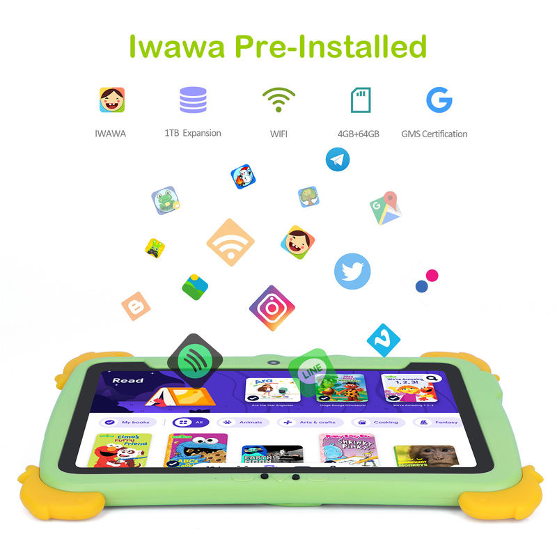 C idée 10,1 pouces Tablette pour enfants PC avec protection des yeux IPS Écran HD pour l'éducation Apprentissage P1100