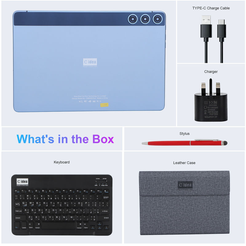 C idée WIFI Smart Tablet PC de 10 pouces avec clavier et support de carte SIM pour étudiant CM8500