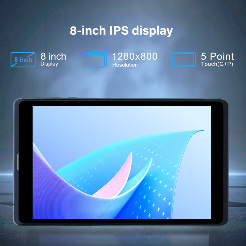 C idée Android Tablet PC à double caméra 8 pouces 1280x800 IPS HD Affichage Android 12 Tablettes pour les étudiants CM818-Gray