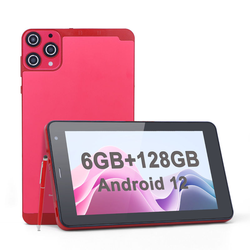 C Idée 7 pouces Petites Tablettes Quad Core WiFi 5G Android Tablette PC pour l'éducation CM515 (rouge)