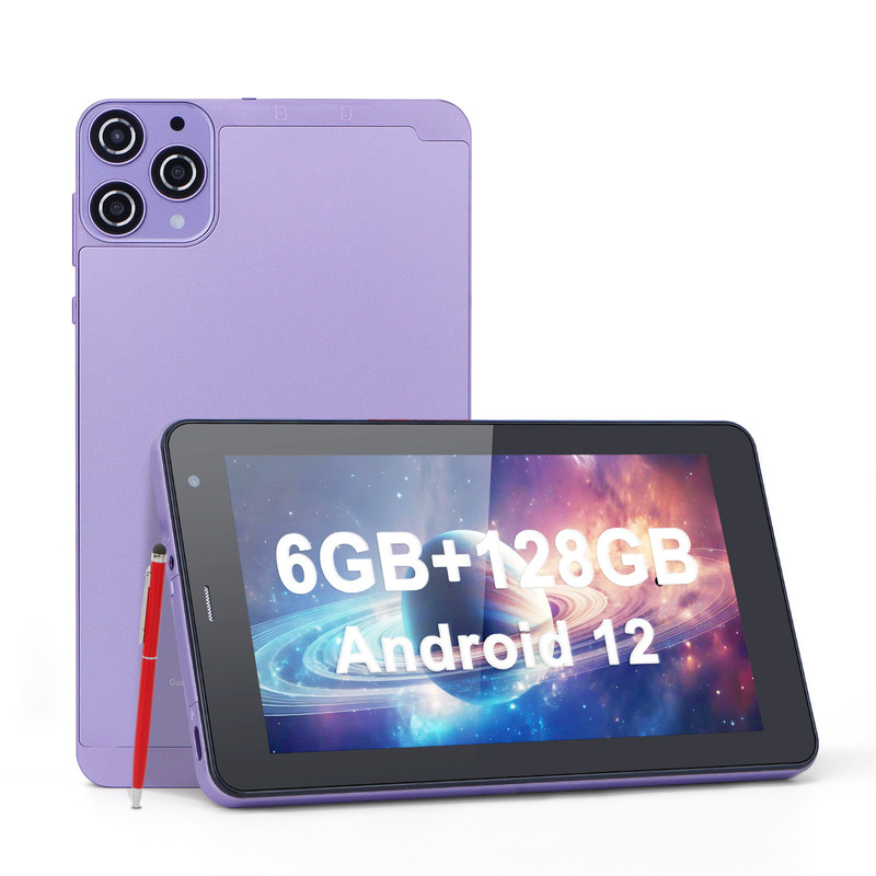 C Idea Mini Système Android 7 pouces WiFi 5G Tablettes éducatives pour les étudiants CM515 ((Purple)