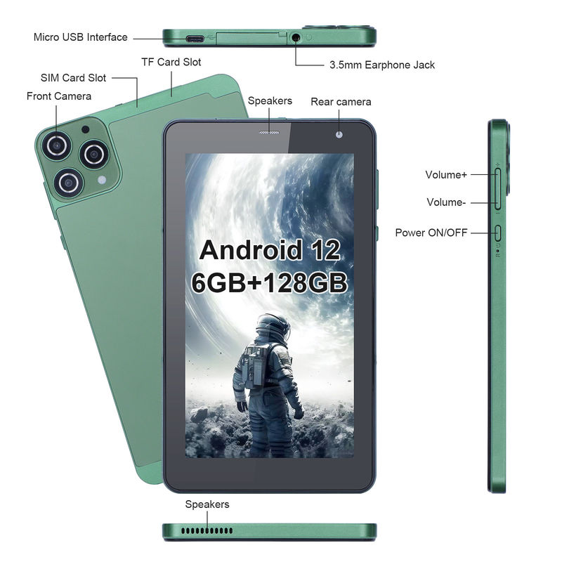 C Idea Tablet WiFi 7 pouces Android Tablettes intelligentes 512 Go Écran tactile HD Pour le réseau STUDENET CM515