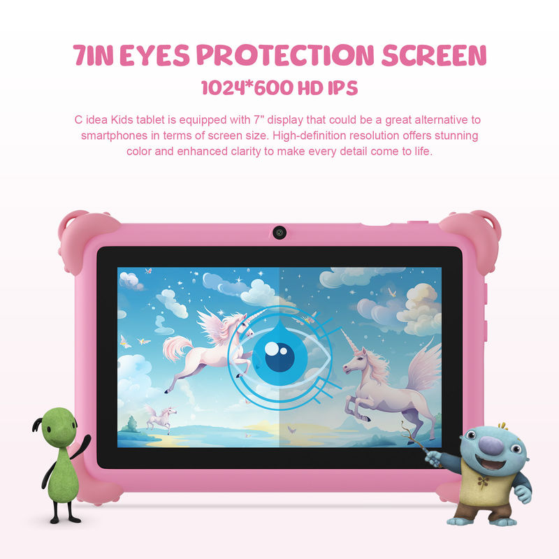 C idée Advanced 2024 Tablette pour enfants Android 12 Performance et conception adaptée aux enfants CM88