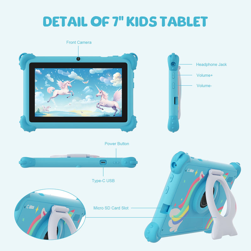 C idée 2024 Tablette pour enfants Tablette d'apprentissage et de jeu de haute performance CM88