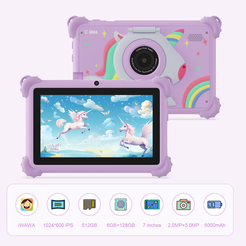 C idée 2024 Tablette d'apprentissage pour enfants amusant et performant avec Android 12 Tablette Kidspad CM88