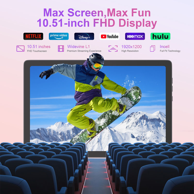 C Idea Android 14 FHD Tablette à écran 8+128GB 11 pouces Tablette PC pour adultes et adolescents P1300