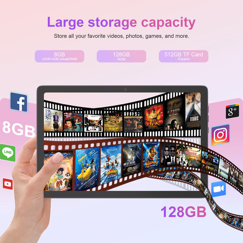 C Idea Android 14 FHD Tablette à écran 8+128GB 11 pouces Tablette PC pour adultes et adolescents P1300