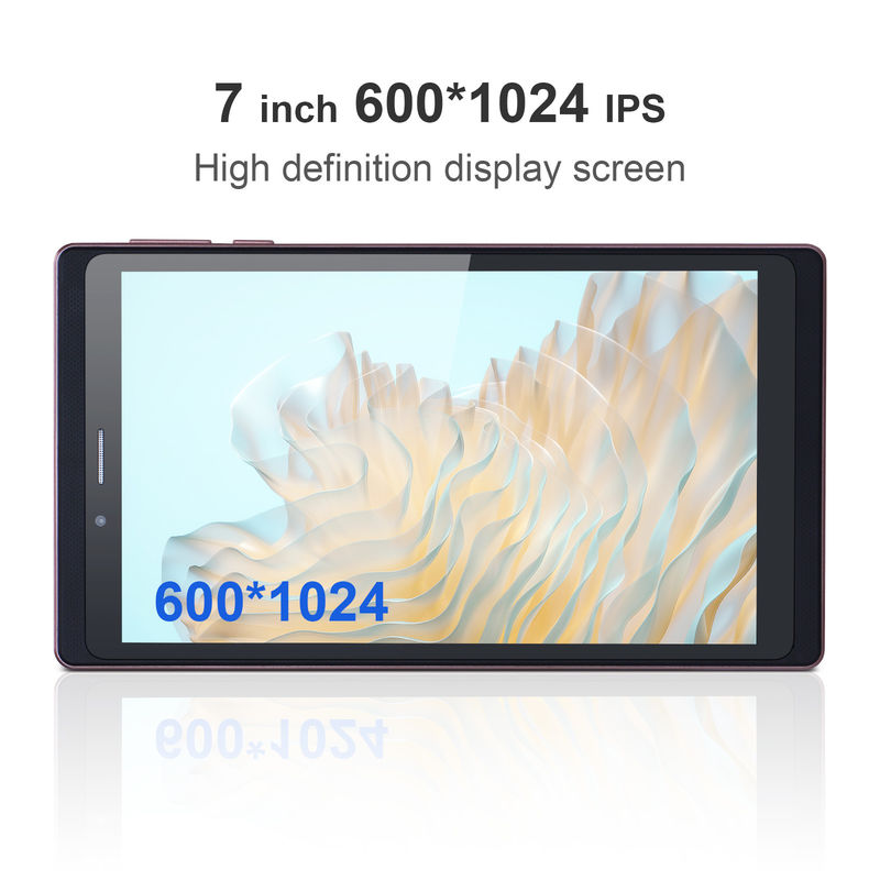 C Idea Android 12 Tablet 6 Go de RAM 128 Go de ROM avec carte SIM 7 pouces Tablette PC pour les étudiants CM525 rose