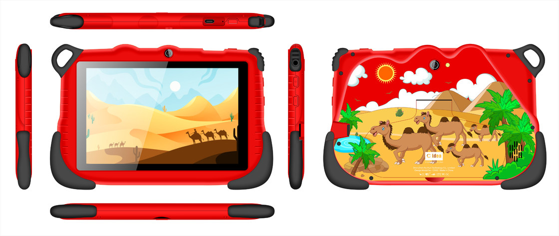 C Idea Tablet Kidspad Système Android 7 pouces Tablette pour enfants âgés de 3 à 7 ans avec double caméra CM85