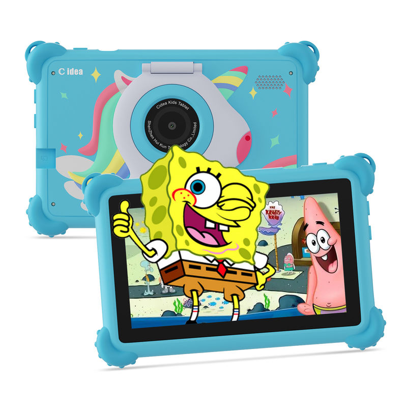 C Idea Android 13 Tablette pour enfants 4 ((2+2) + 32 Go Pré-installé Tablette éducative IWAWA pour les étudiants CM91