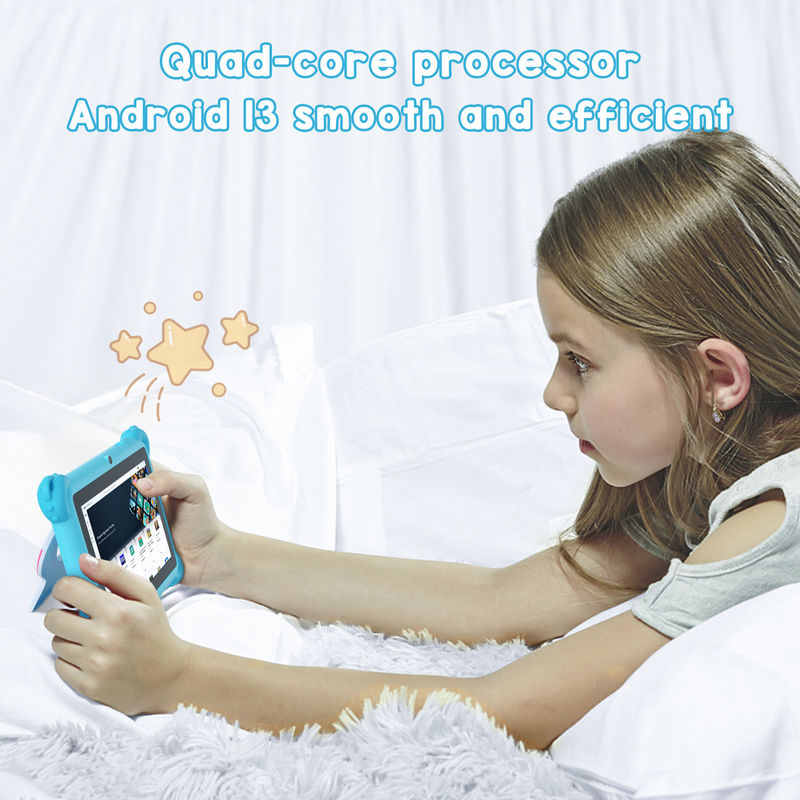 C Idea Android 13 Tablette pour enfants 4 ((2+2) + 32 Go Pré-installé Tablette éducative IWAWA pour les étudiants CM91