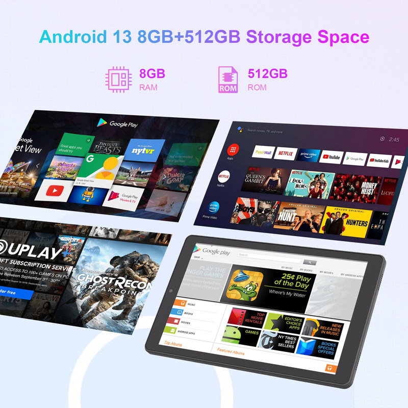 C Idea Android Tablette 800x1280 IPS Écran Tablette intelligente PC avec Sim Pour l'éducation CM935 Noir