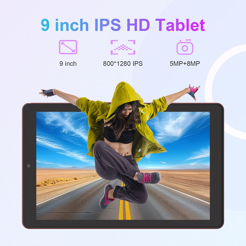C Idée Tablette quad-core de 9 pouces 800x1280 IPS Écran Tablette Android avec stylo CM935 rouge