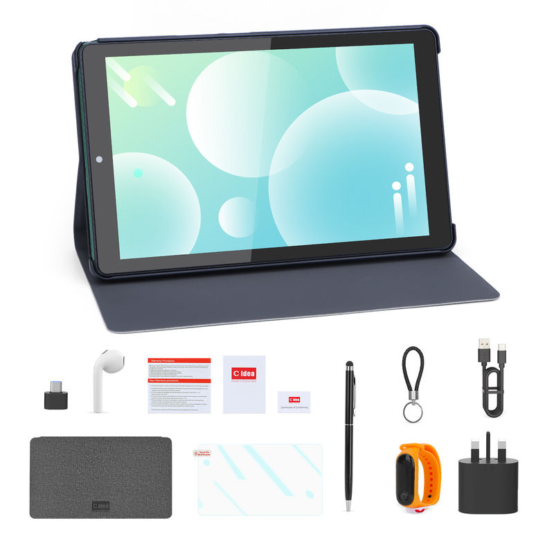 C Idée Tablette d'éducation de 9 pouces 800x1280 IPS Tablette à écran tactile avec stylet CM935 vert