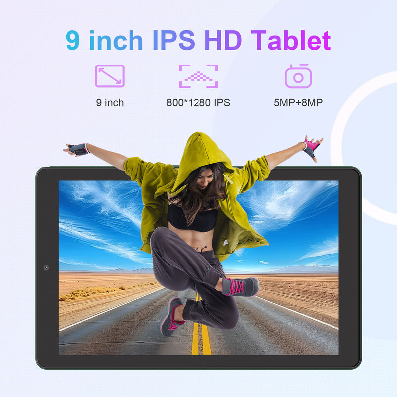C Idée Tablette d'éducation de 9 pouces 800x1280 IPS Tablette à écran tactile avec stylet CM935 vert