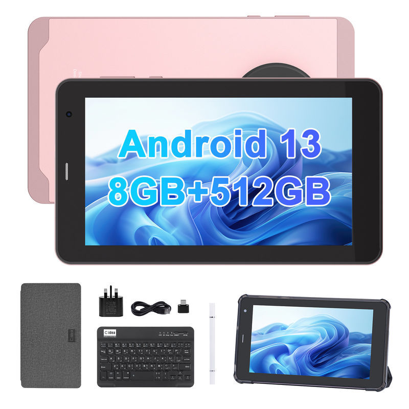 C Idée 7 pouces Tablettes avec SIM Wifi Android Tablette PC pour les étudiants CM518 Pro Pink