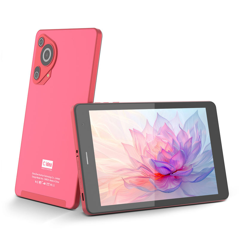 C Idée 5g Android Tablette 8+512gb Tablette 8 pouces pour les étudiants avec SIM et Wifi Cm828 rouge