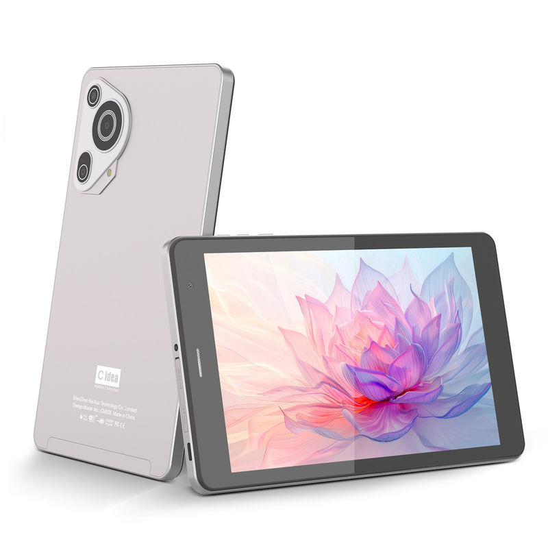 C Idea 8 pouces Tablettes à double appareil photo écran tactile Smart Tablet PC avec appels téléphoniques CM828 Argent