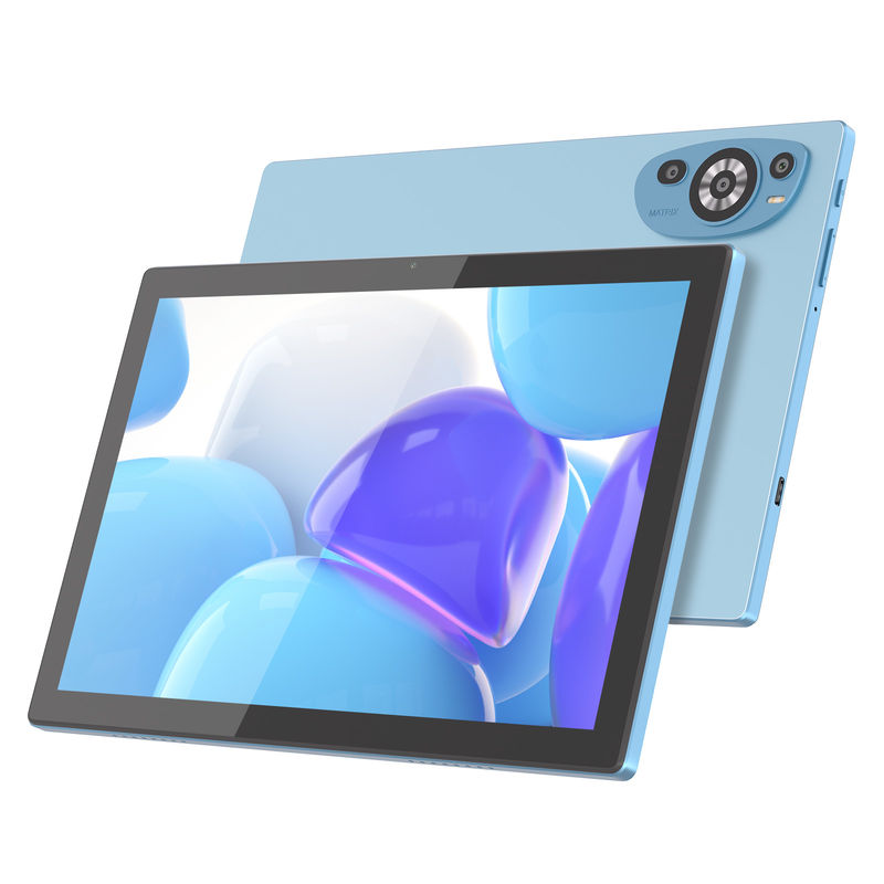 C Idea Android 14 Tablette à écran tactile de 10,1 pouces avec clavier et stylo CM8200plus bleu