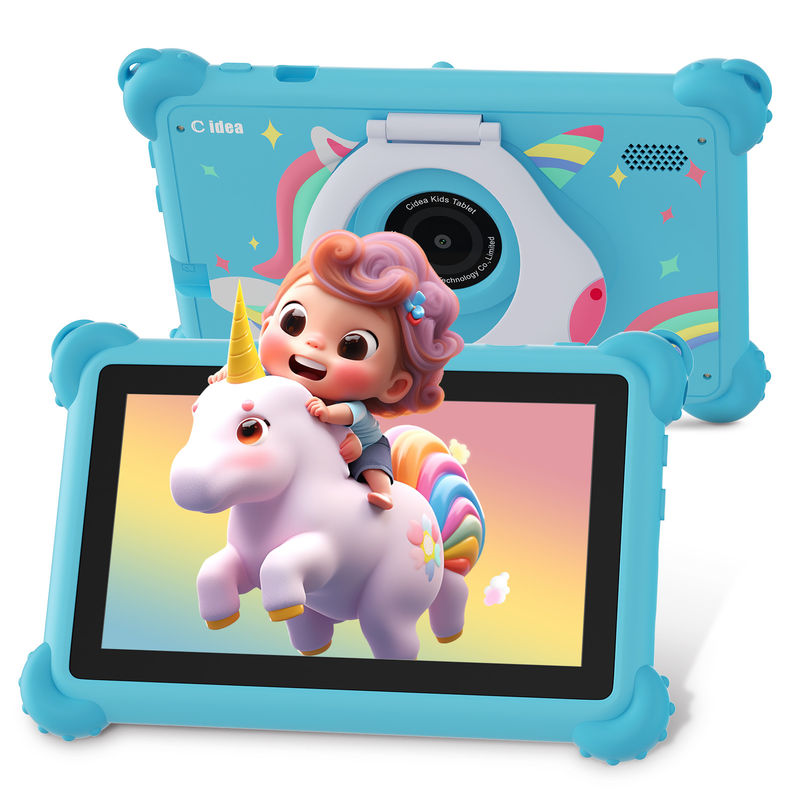 Les plus récentes tablettes C Idea 4+32GB Android 13 Tablet Kidspad avec APP éducative CM91 bleu
